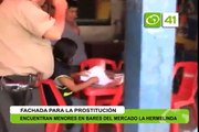 Encuentran a menores de edad ejerciendo la prostitución - Trujillo
