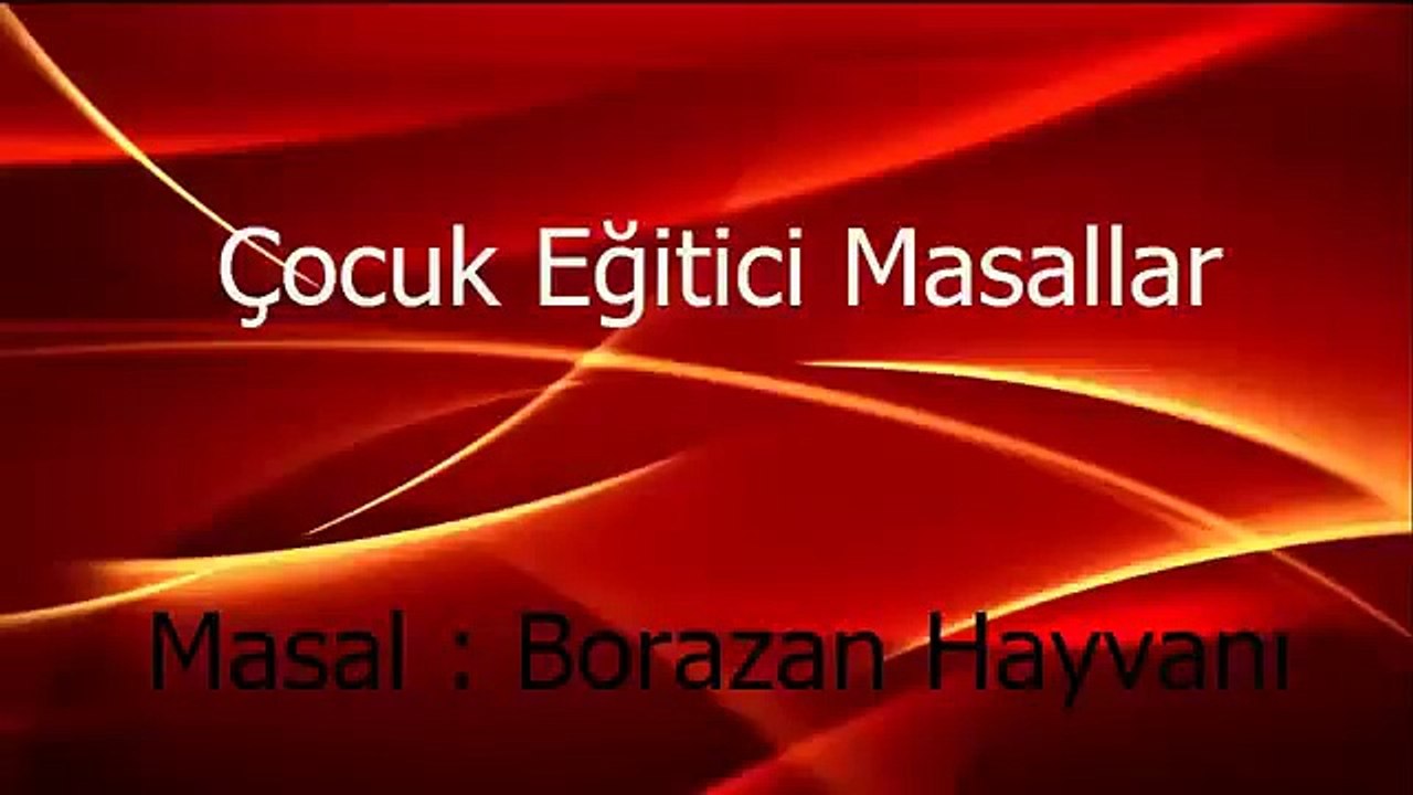 Borazan Hayvanı   EĞİTİCİ SESLİ ÇOCUK MASALLARI360p H 264 AAC