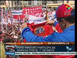 Download Video: Venezuela: preside Nicolás Maduro festejos por el Día del Trabajador