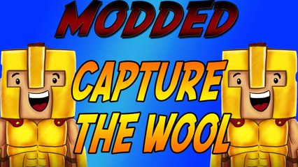 Minecraft MODDED Capture the Wool - GUN MOD - Part 2