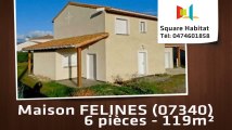 A vendre - Maison/villa - FELINES (07340) - 6 pièces - 119m²
