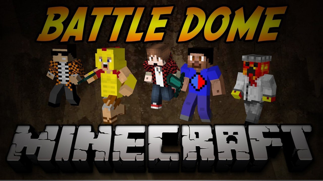 Minecraft Battle Dome - RETURN OF THE JAGS - W/ Mitch, Bodil, Vikk, and Preston