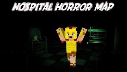 Minecraft NEW HORROR MAP - The Hospital - Live Facecam