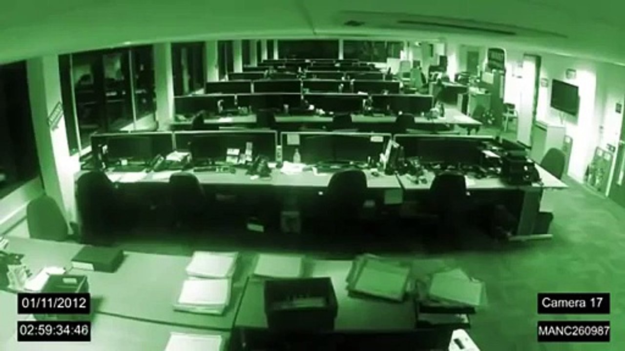 Paranormal Activity Caught On Tape Is It A Ghost