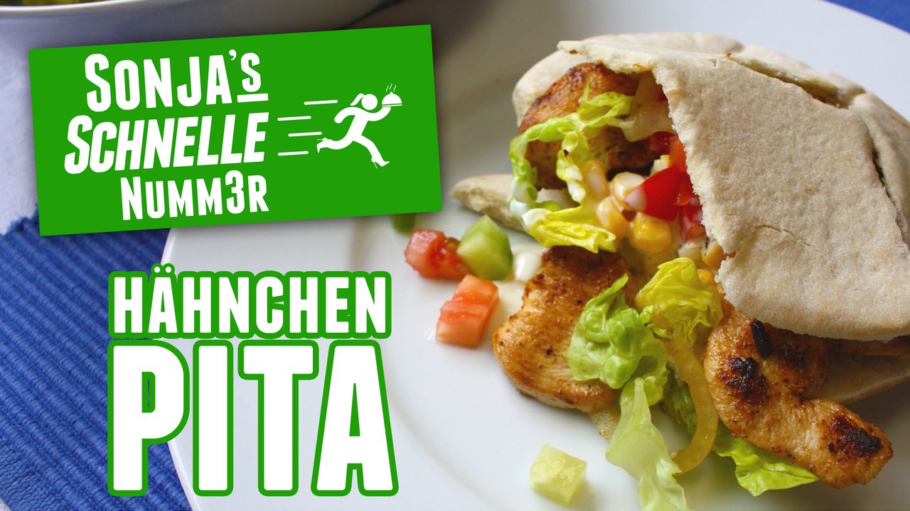 Hähnchen-Pita - Rezept (Sonja's Schnelle Nummer #50)