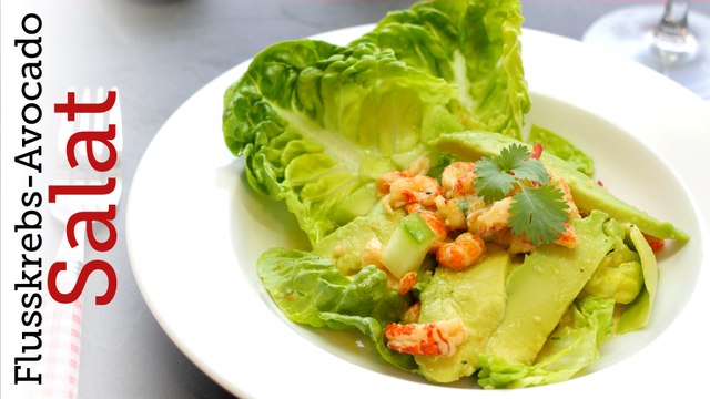 Rezept - Flusskrebs-Avocado-Salat (Red Kitchen - Folge 325)