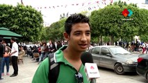 آراء الشارع التونسي حول إعلان الباجي قائد السبسي الترشح للإنتخابات الرئاسية