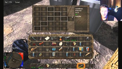 7 Days To Die Alpha 3 - "SAFE HOUSE??" - Day 2 [FaceCam] (NEW GAME)