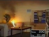 Feuerwehr : Brandversuch - Zimmerbrand, Room on Fire, Feuerwehr