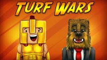 Minecraft Turf Wars - MINIGAME - W/ Jerome , Vikkstar , and Andrew