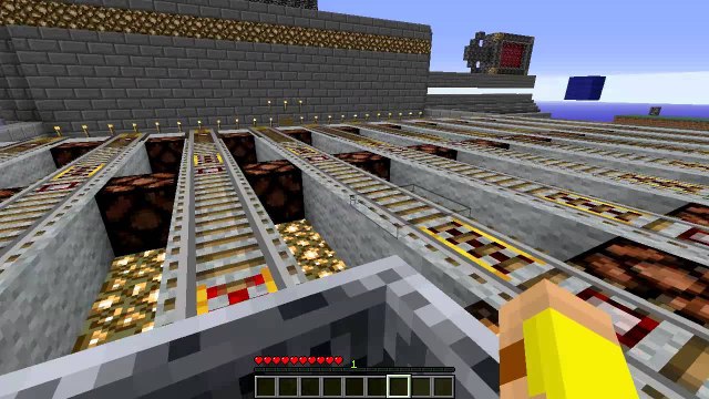 Minecraft Battle of the Biomes CAPTURE THE WOOL Best of Three - Game 2