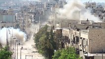 80 قتيلا في غارات للتحالف على مدينة صرين بسوريا