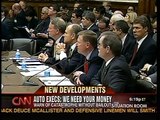 CNN Auto Bailout Senate Hearings Big 3 CEOs Beg For Money