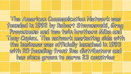 ACN Multi Level Marketing - An Inside Look