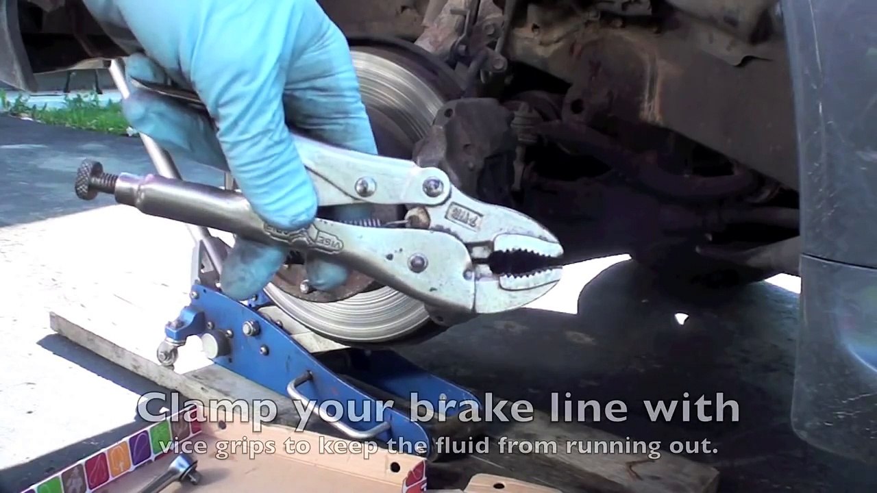 Land Cruiser, Lexus front rotor and brake replacement tutorial