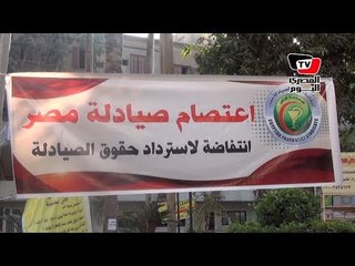 اعتصام صيادلة مصر.. إنتفاضة لاسترداد حقوقنا