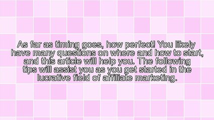 Find Your Niche With Affiliate Marketing