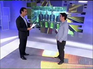 Marcelo Adnet imitando Pedro Bial