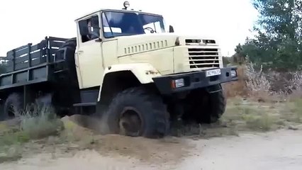 Monster machine, Powerful motor Truck KRAZ super power ,モンスターマシン