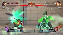 Batalla de Ultra Street Fighter IV: Rose vs Ryu