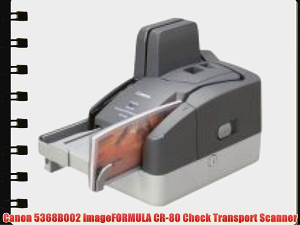 Canon 5368B002 imageFORMULA CR-80 Check Transport Scanner