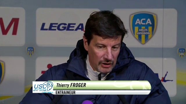 Arles-Avignon - USCL : Conférence de presse des entraîneurs