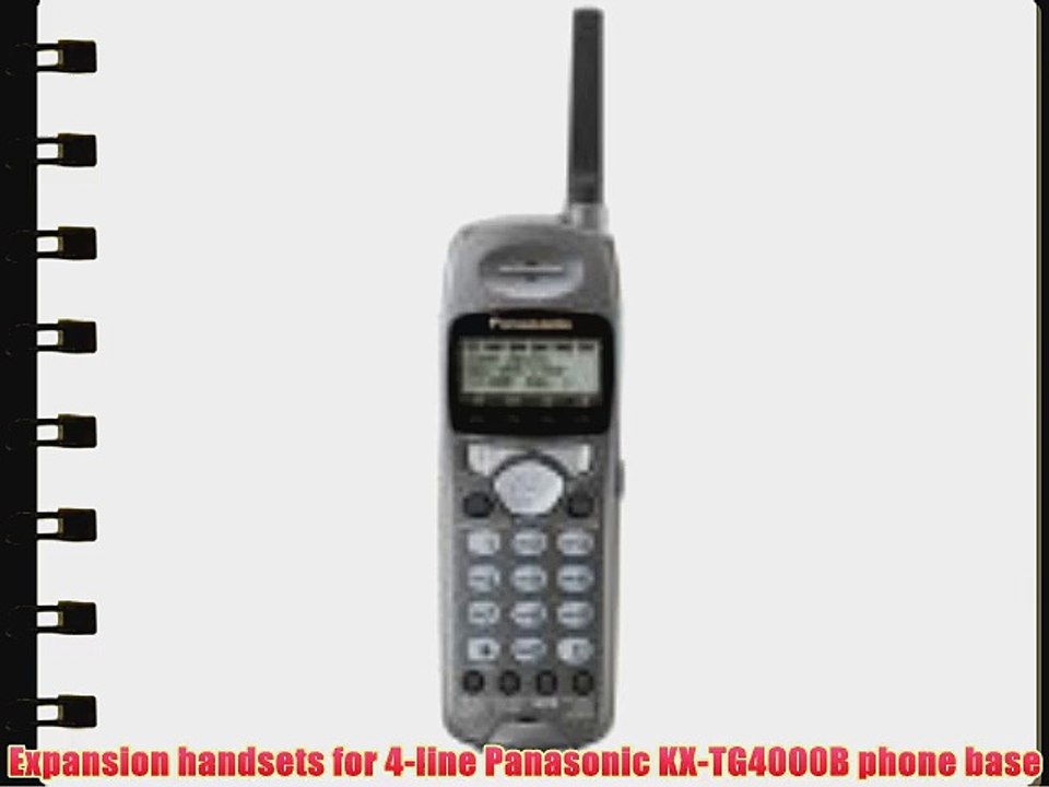 Panasonic KXTGA400 Cordless 4-Line FHSS Handset for KX-TG4000B