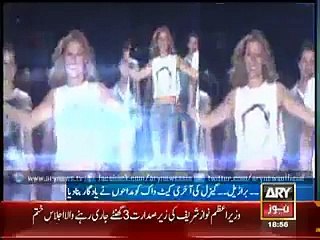 Gisele Bündchen's last cat walk -