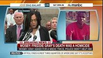 Baltimore State Attorney Marilyn Mosby outlines the criminal charges against officers in Freddie Gray case.