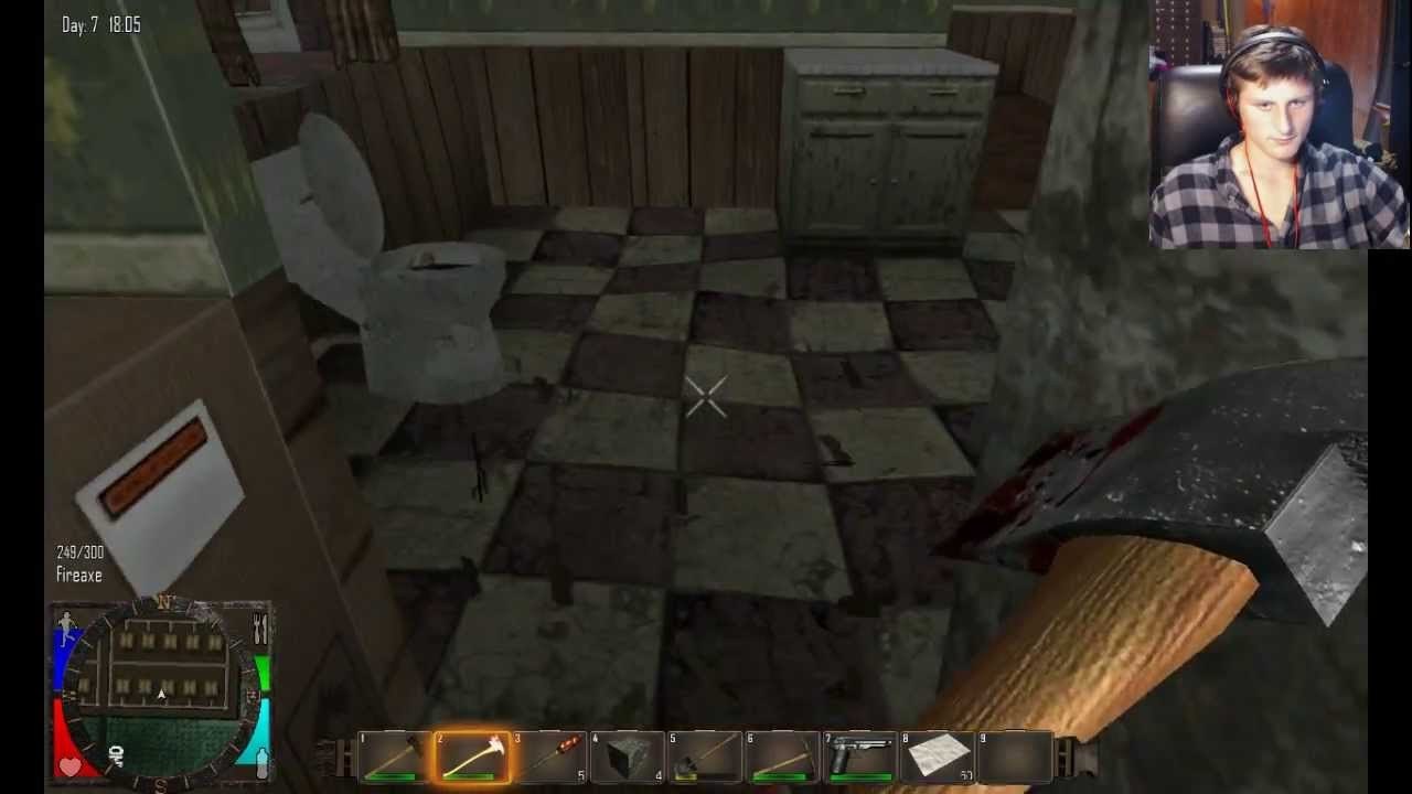 7 Days To Die - "A Safe Haven" - Day 7 [FaceCam] (NEW GAME)