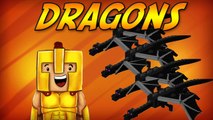 Minecraft DRAGONS - THE LAST BLOCK - W/ Andrew and Garrett