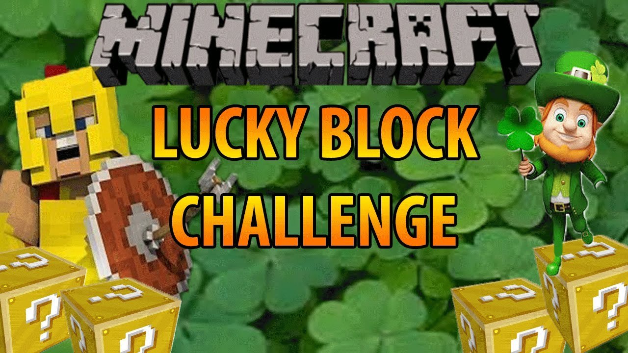 MINECRAFT LUCKY BLOCK MOD - "LUCK OF THE IRISH MINI-GAME" - ST. PATRICK'S DAY SPECIAL