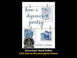 Download How I Discovered Poetry By Marilyn Nelson PDF