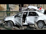 لقطات عامة لآثار تفجير مديرية أمن القاهرة