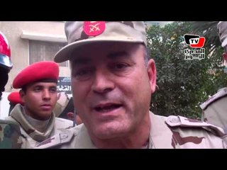 قائد الجيش الثالث: الشعب هو من يحمي الاستفتاء والجيش قوة إضافية
