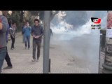 الأمن يطلق قنابل الغاز على مسيرة نقابة الصحفيين في ذكرى ثورة يناير