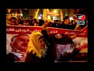 احتفالات بشوارع المنصورة لتدشين حملة «بأمر الشعب»