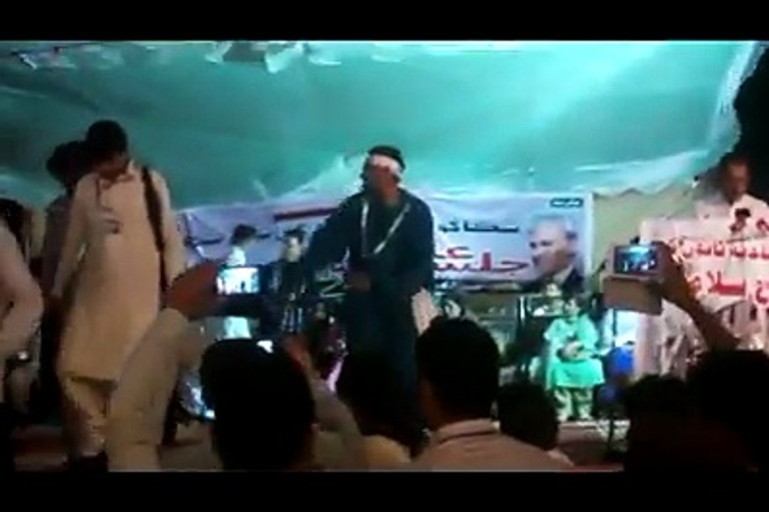 Balochi Lewa Dance, dedicate to QAT Chief Ayaz Latif Palijo on  1st May 2015 Jalsa e Amm Karachi