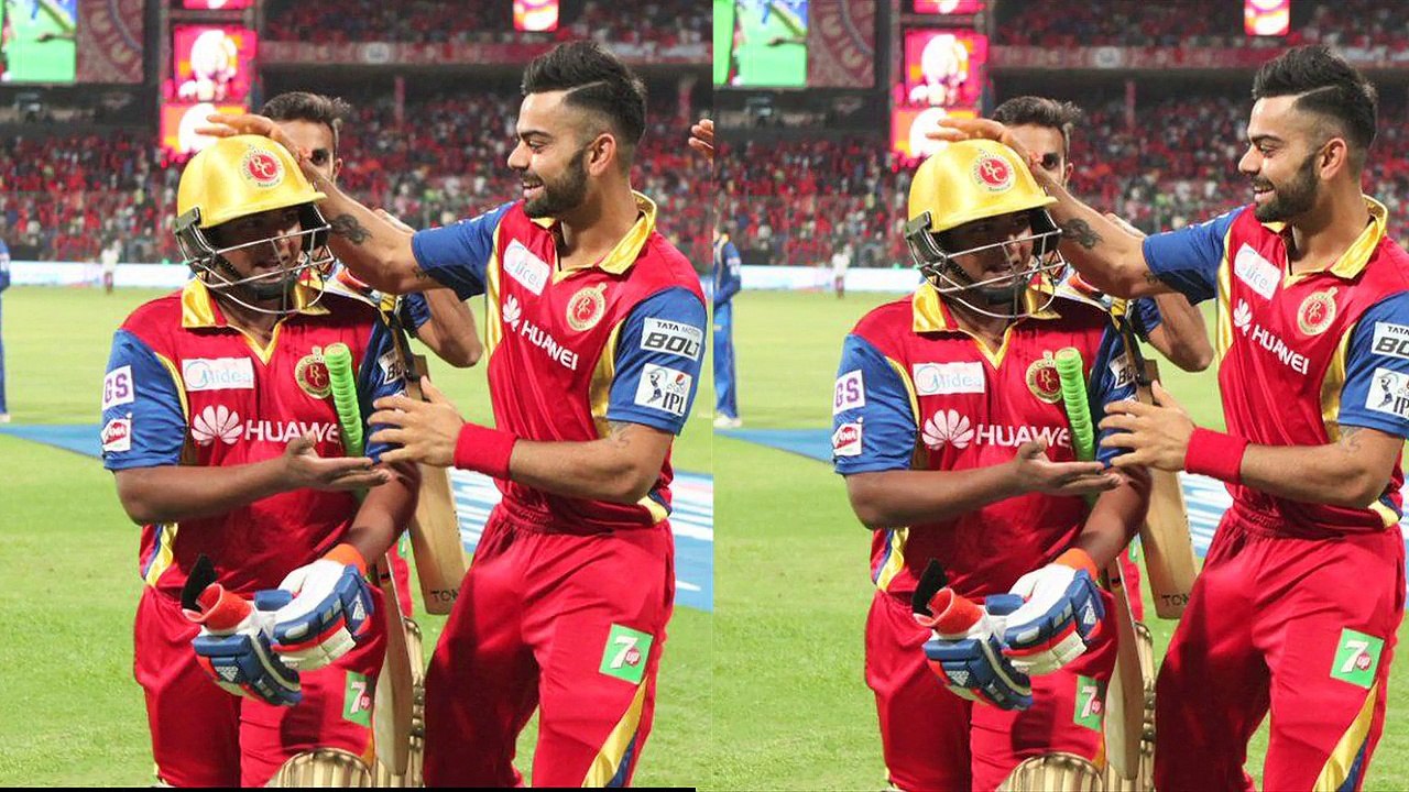 Sarfaraz Khan reacts on Virat Kohli bowing gesture