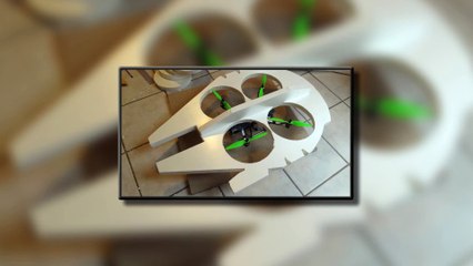 AphoenixD - STEPS - This Guy Built a Millennium Falcon Quadcopter and It’s Awesome ([Full HD])