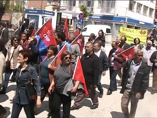 Burdur'da 1 Mayıs Kutlaması