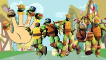 Ninja Turtles Cartoon Kids Nursery Rhyme Finger Family Children Rhymes Education