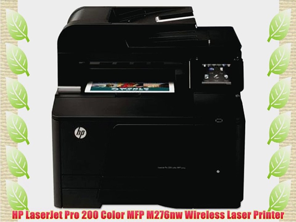 HP LaserJet Pro 200 Color MFP M276nw Wireless Laser Printer