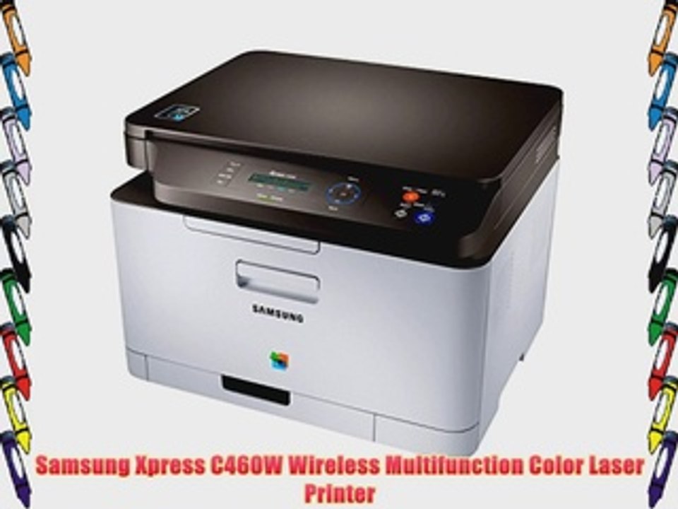Samsung Xpress C460W Wireless Multifunction Color Laser Printer