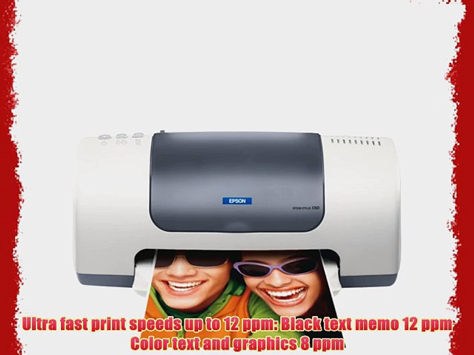Epson Stylus C60 Ink Jet Printer