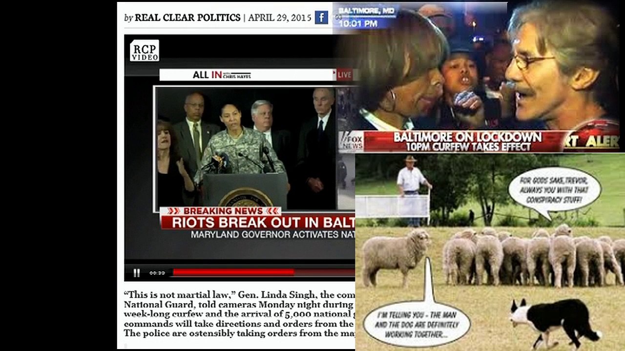 Baltimore Riots 2015, Nepal and Tic-Toc Goes the "Killam Clock"