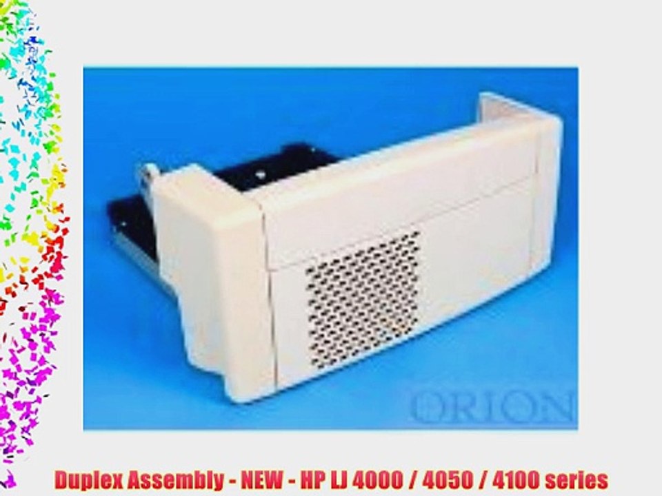 Duplex Assembly - NEW - HP LJ 4000 / 4050 / 4100 series