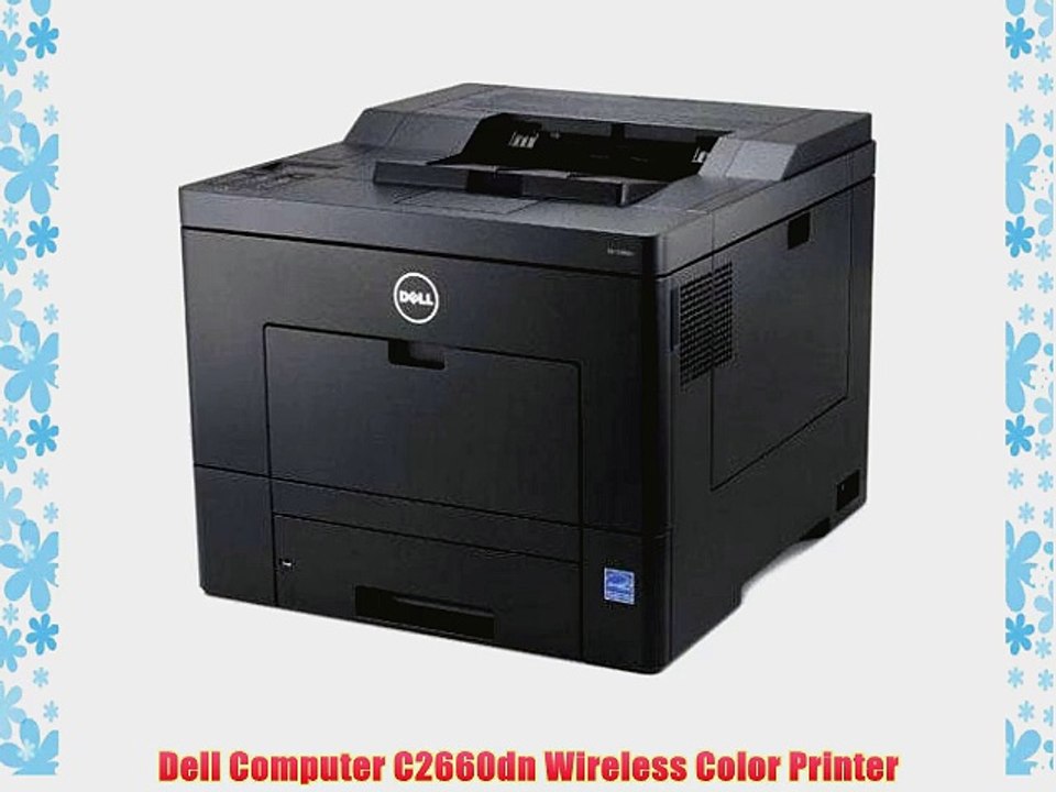 Dell Computer C2660dn Wireless Color Printer