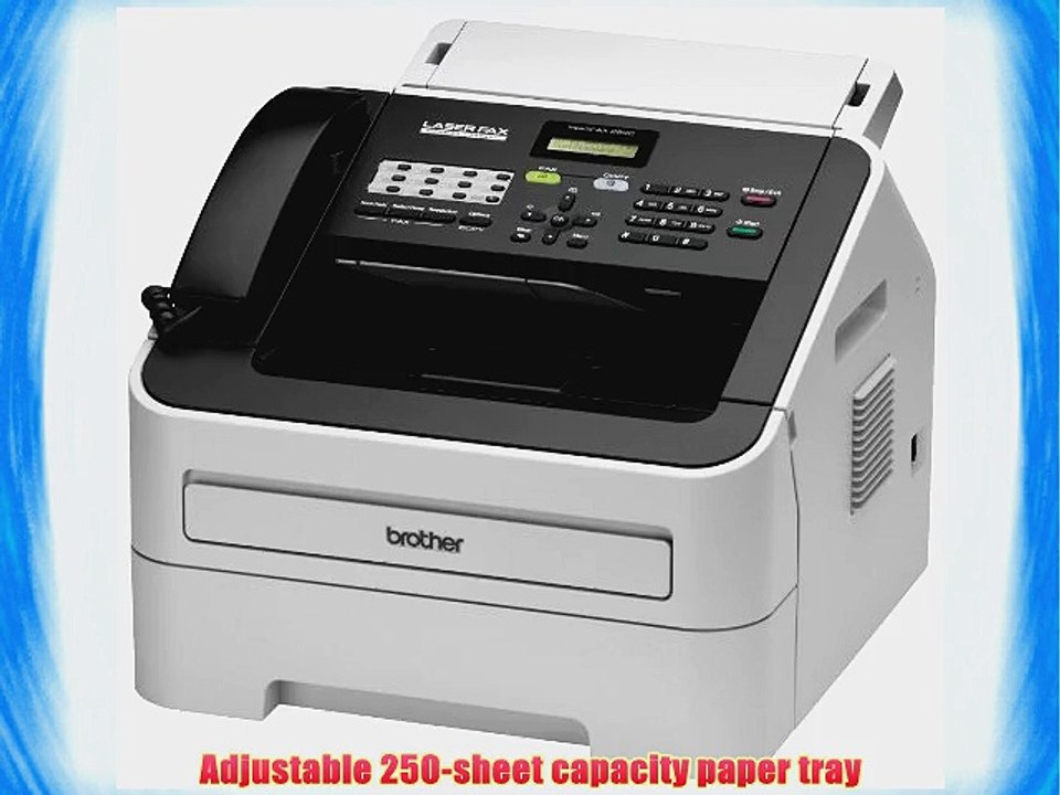 Brother Printer FAX2940 Wireless Monochrome Printer with Scanner Copier  and High-Speed Laser