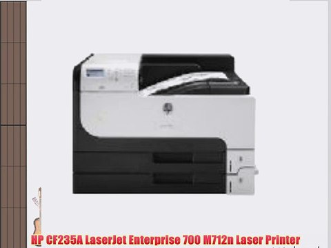 HP CF235A LaserJet Enterprise 700 M712n Laser Printer